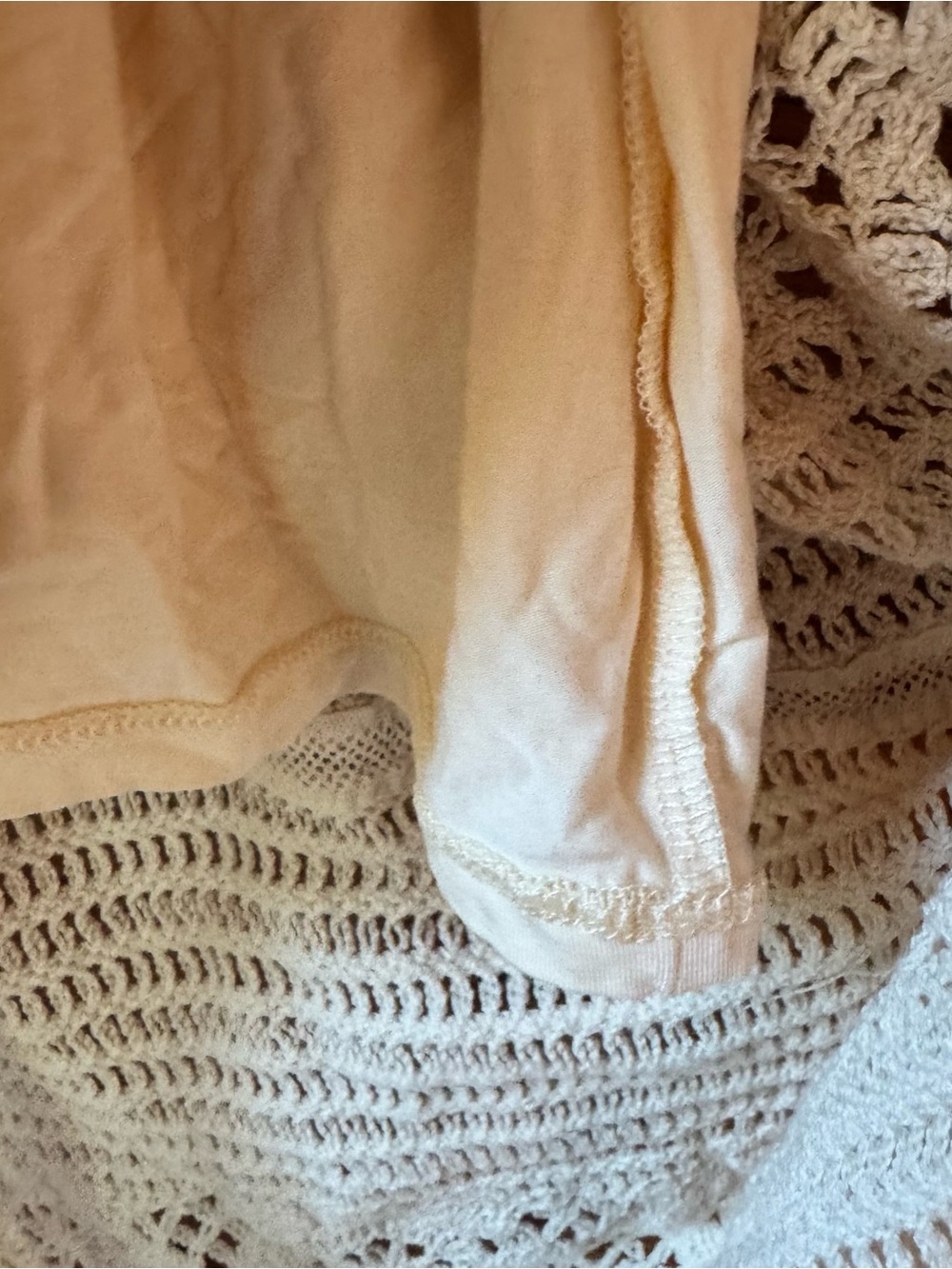 BB Dakota Steve Madden Crochet Maxi Dress Cream Large Boho Beach Coastal Cowgirl - Picture 7 of 9
